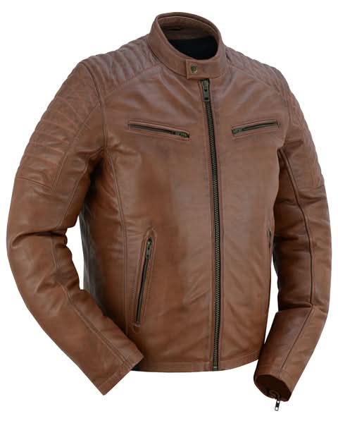 COPPER SLAYER MEN'S Fashion Leather Jacket