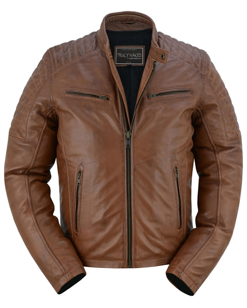 COPPER SLAYER MEN'S Fashion Leather Jacket
