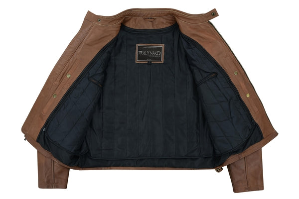 COPPER SLAYER MEN'S Fashion Leather Jacket