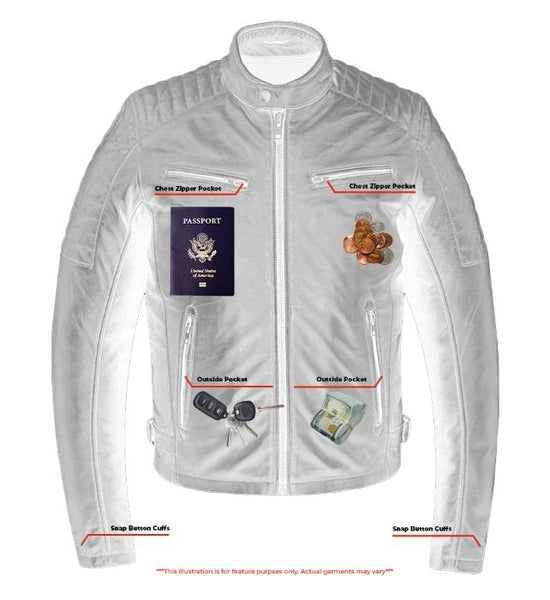 COPPER SLAYER MEN'S Fashion Leather Jacket