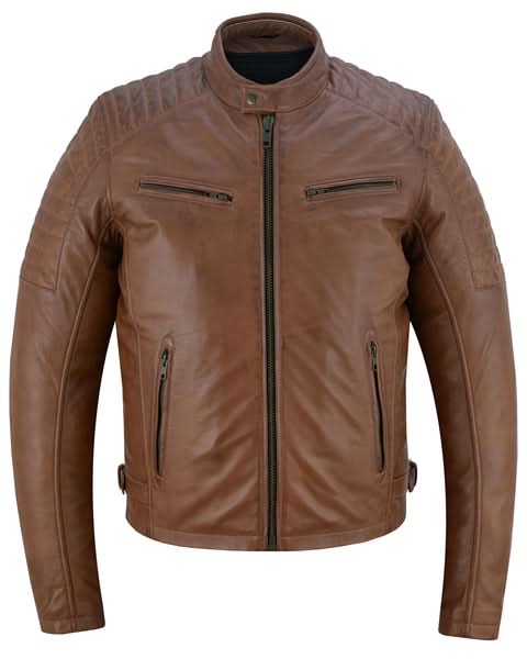 COPPER SLAYER MEN'S Fashion Leather Jacket
