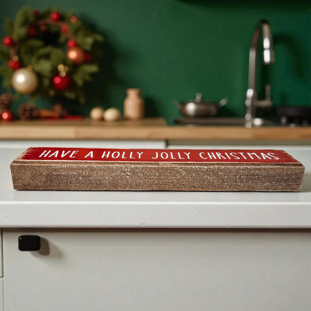 Holly Jolly Sitter Sign