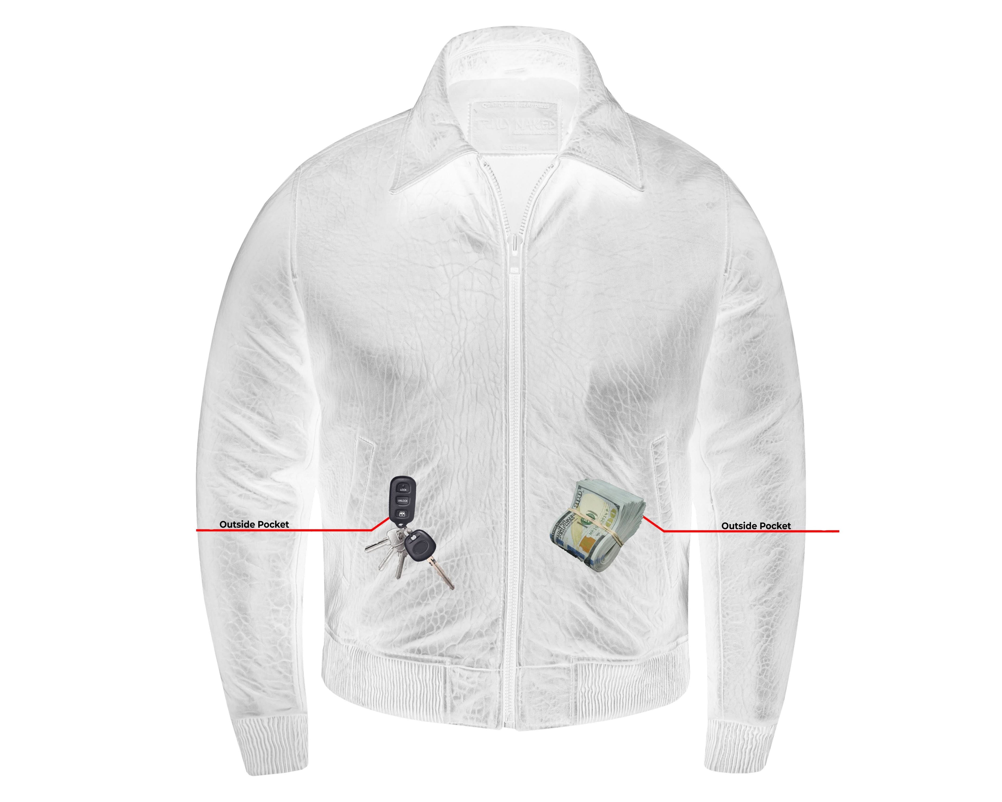 Traveler Men's Fashion Black Leather Jacket