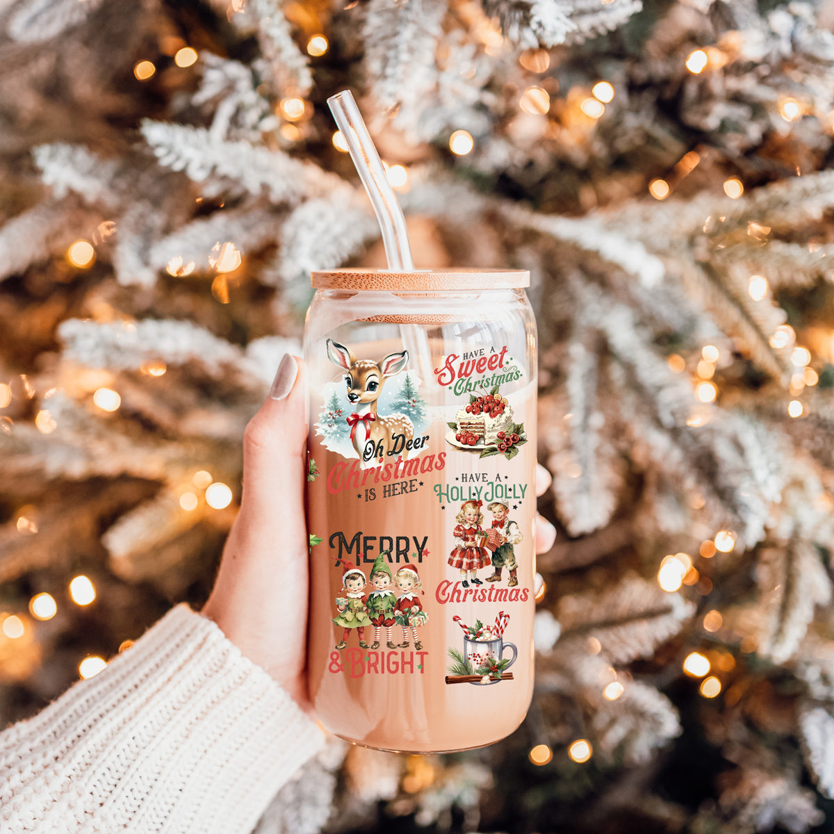 Vintage Christmas 17oz