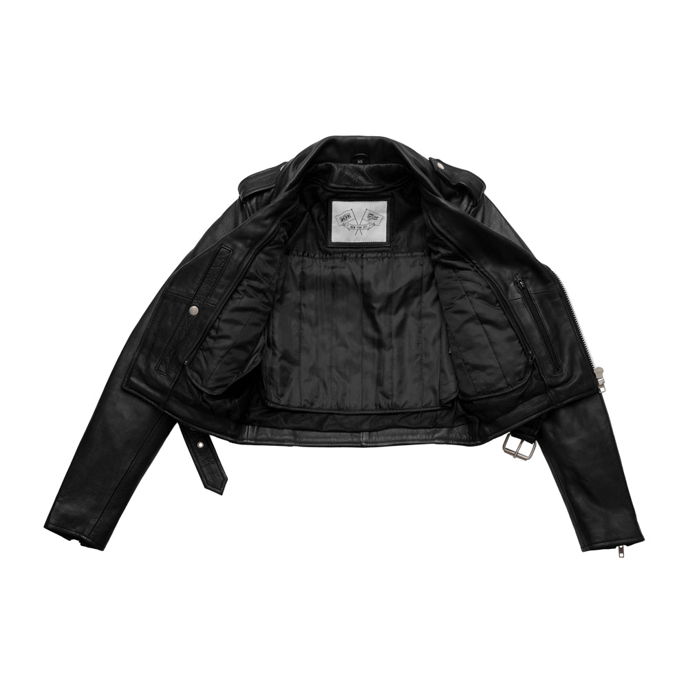 Imogen Motorcycle Leather Jacket