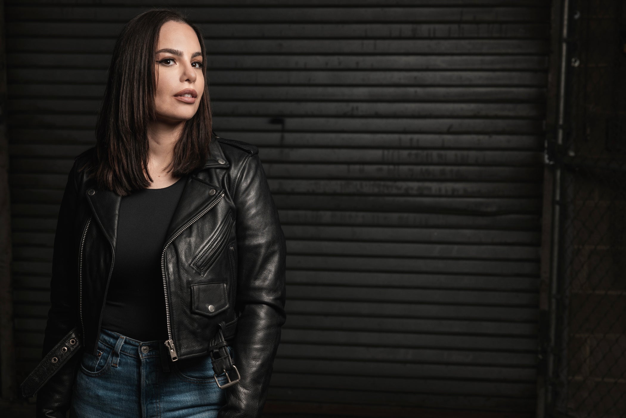 Imogen Motorcycle Leather Jacket