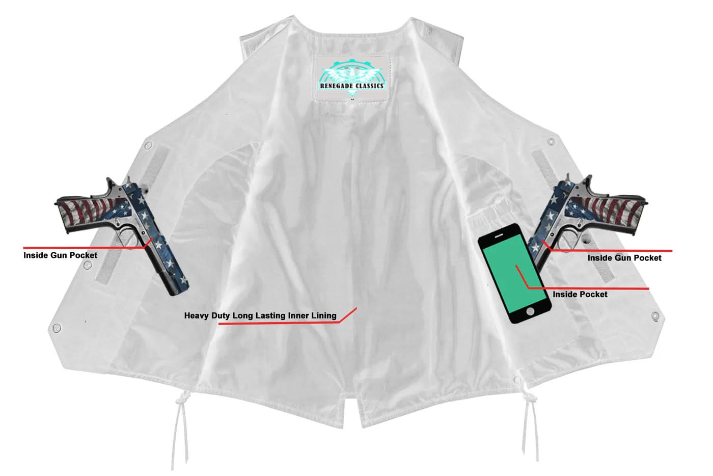 Women's Premium Braided Vest